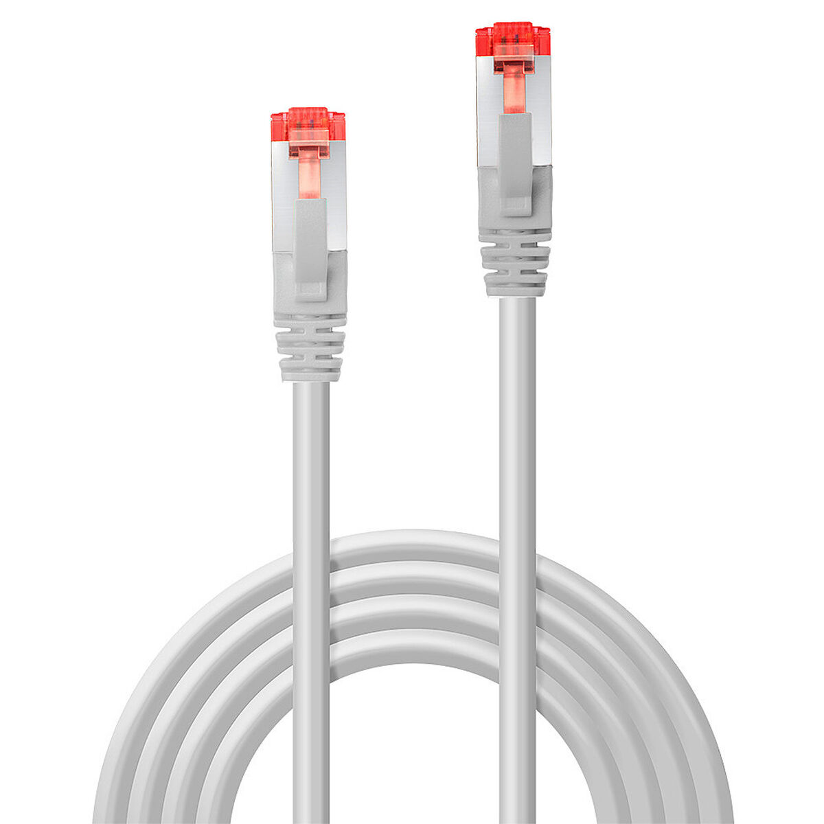 Nätkabel UTP Styv Kategori 6 LINDY Grå 1 m (1 antal) - 3