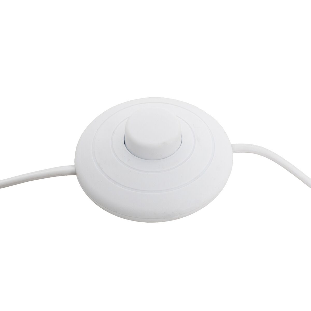 Golvlampa Vit Gyllene Metall Tyg 60 W 220-240 V 40 x 40 x 146 cm - 7