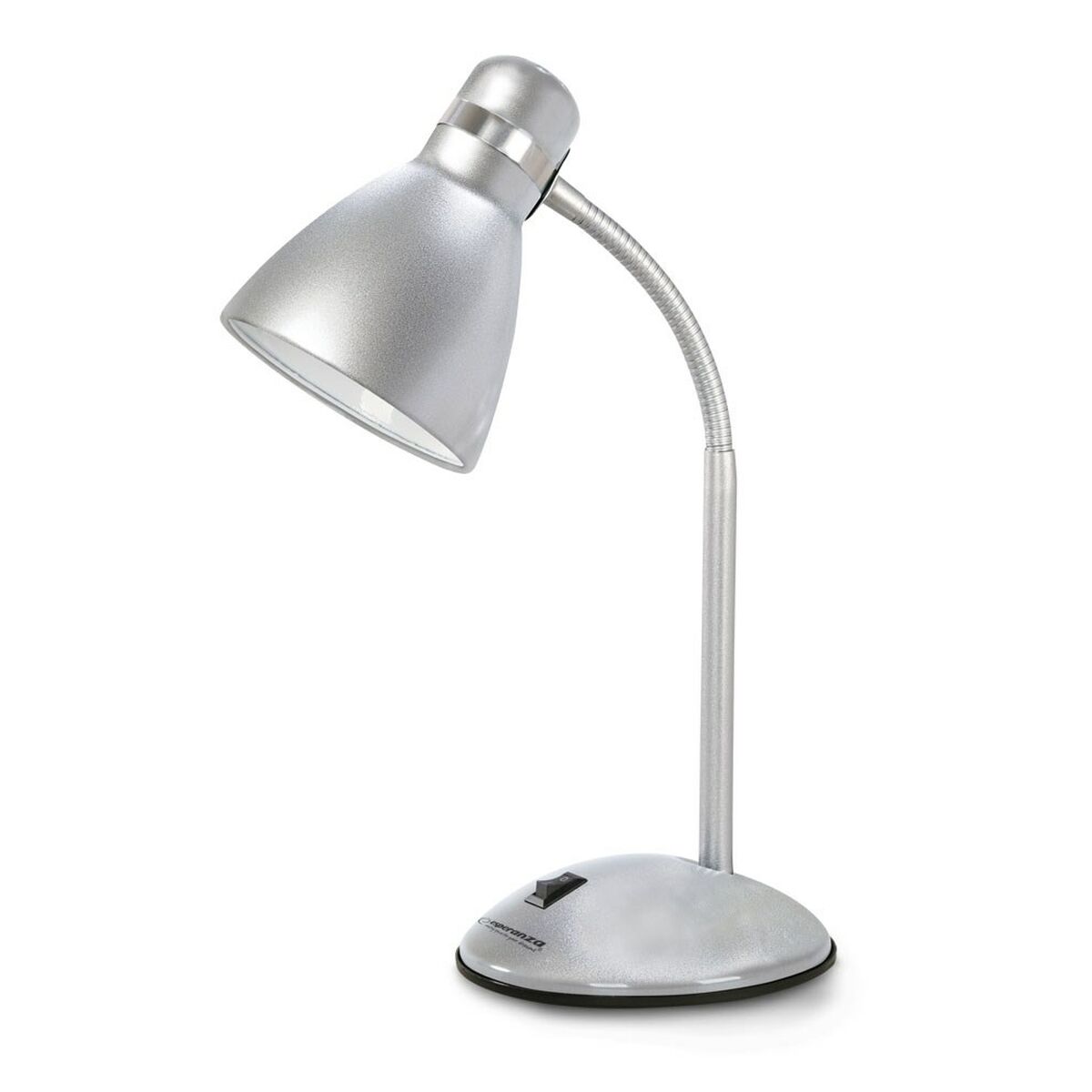 Skrivbordslampa Esperanza ELD113S Silvrig Plast 12 W - 2