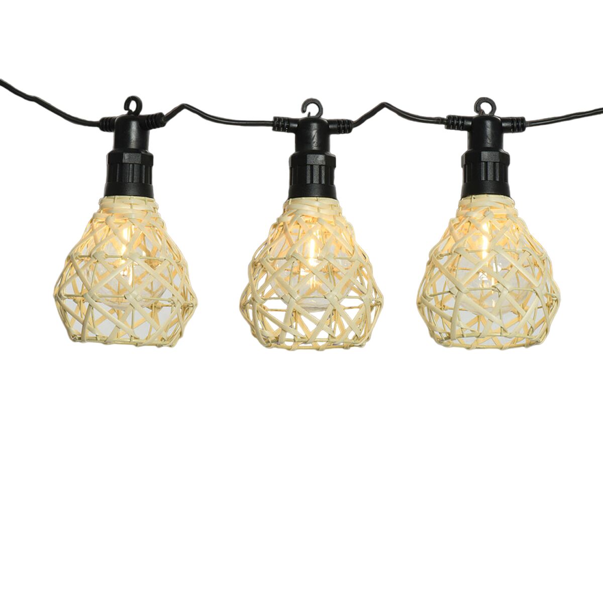 LED-krans Lumineo 898355 Svart