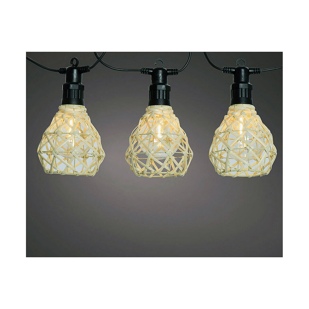 LED-krans Lumineo 898355 Svart - 2
