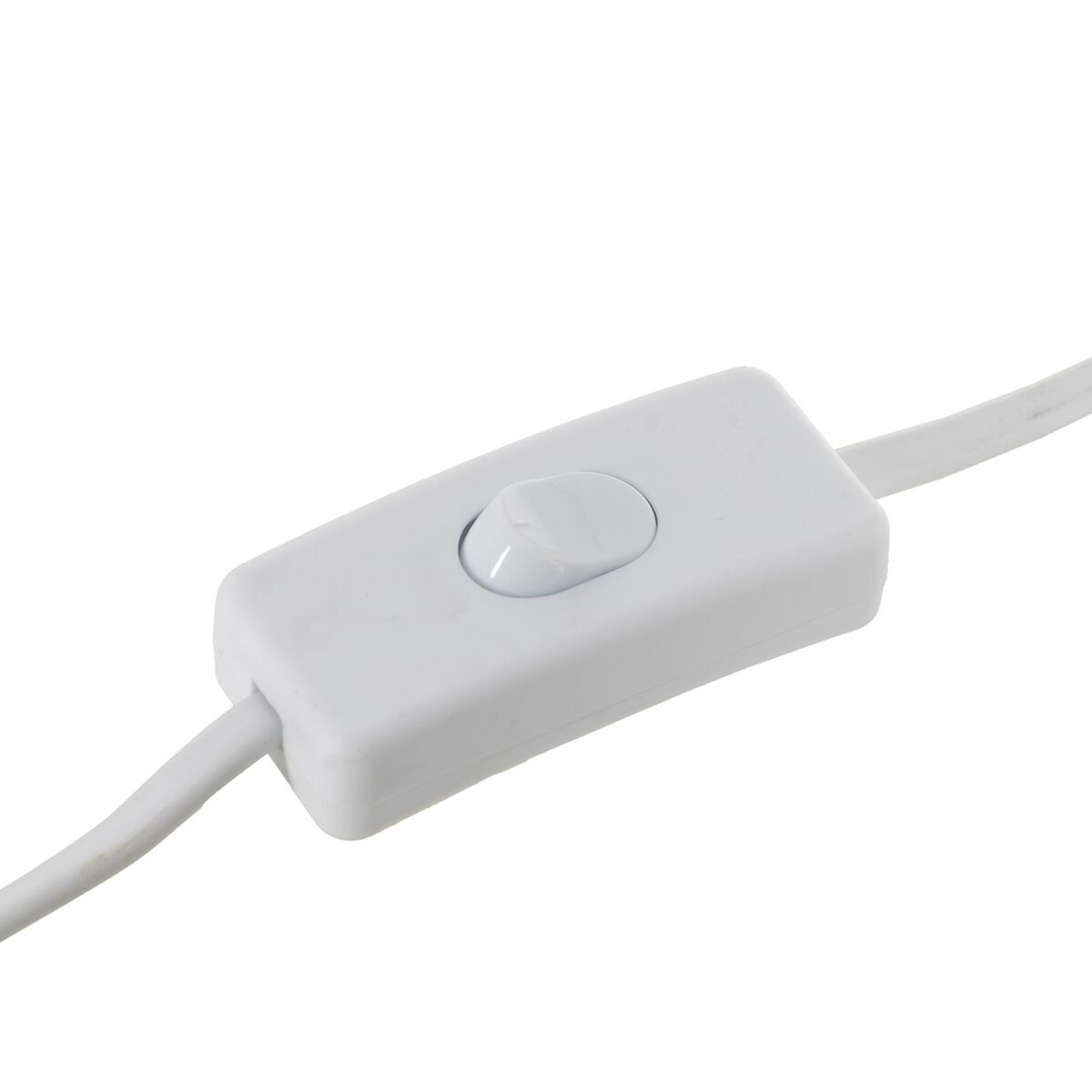 Bordslampa Vit Gyllene Metall Tyg 60 W 220-240 V 30 x 30 x 51 cm - 7