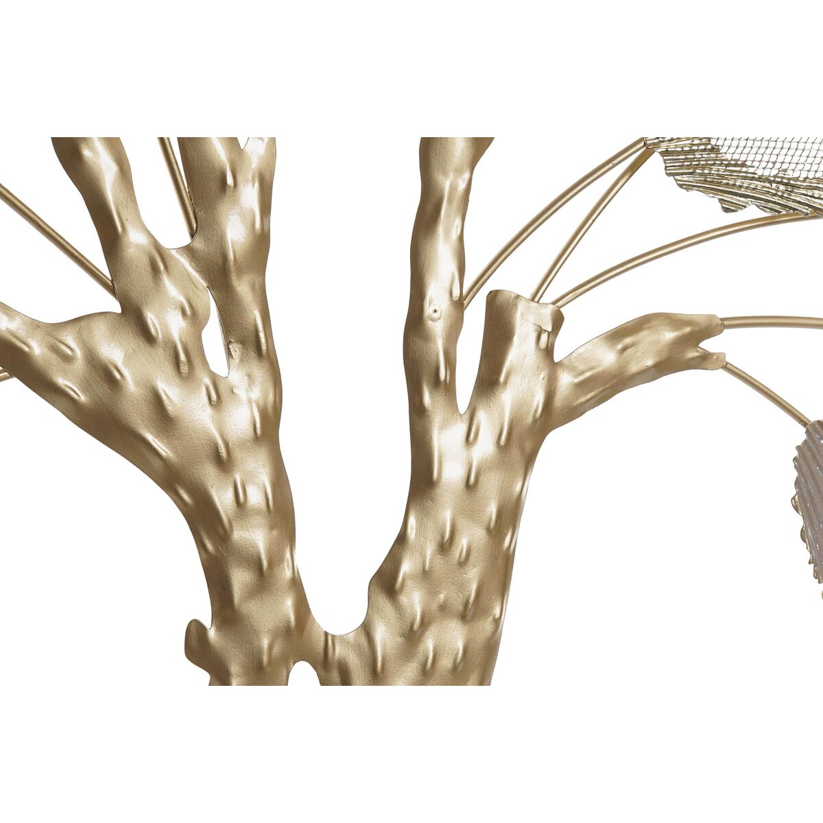 Väggdekoration DKD Home Decor Brun Beige Gyllene Träd 100 x 6,4 x 97,8 cm - 9