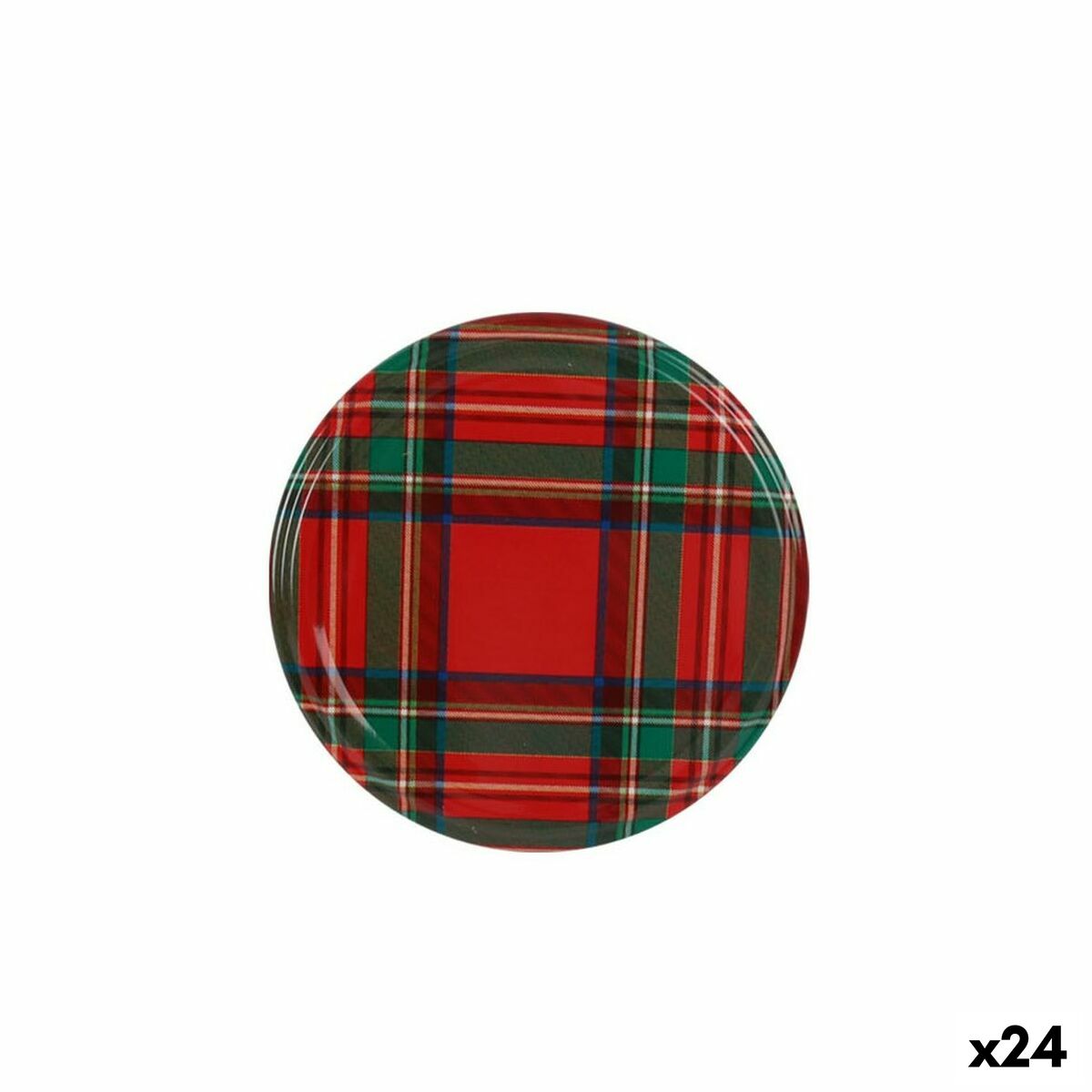 Set med lock Sarkap   Skotte 6 Delar 7 x 0,8 cm (24 antal)