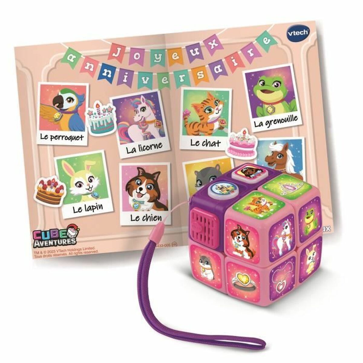Utbildningsspel Vtech Cube Aventures (FR) - 4