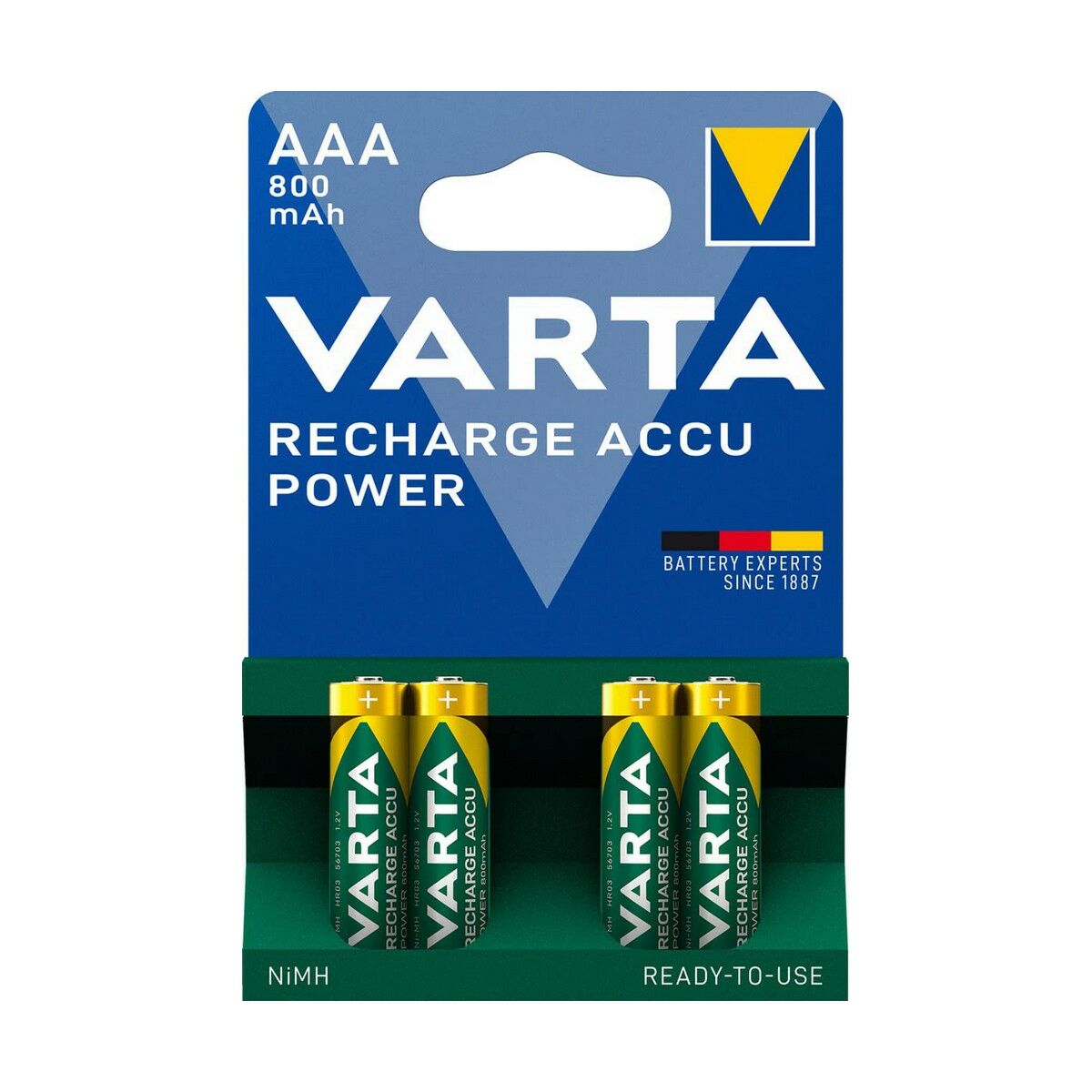 Laddningsbara Batterier Varta -56703B - 2