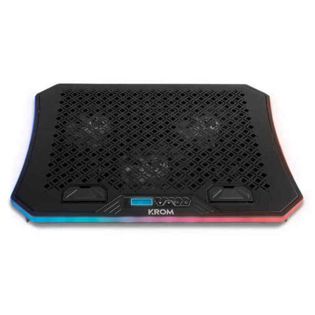 Laptopstöd med fläkt Krom NXKROMKOOLER RGB 19"