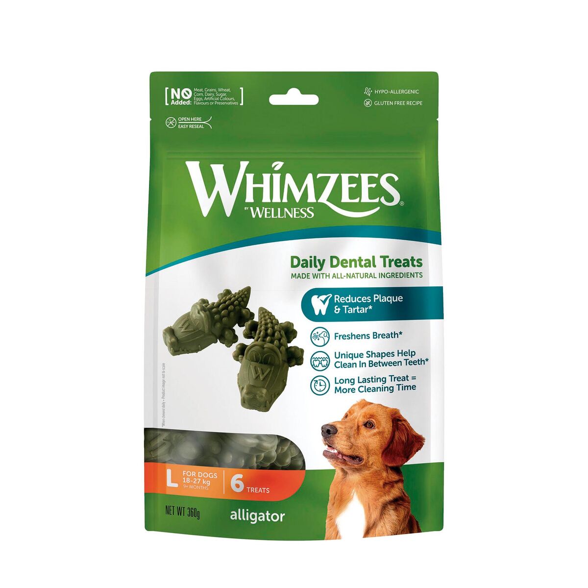 Hundgodis Whimzees 6 Delar