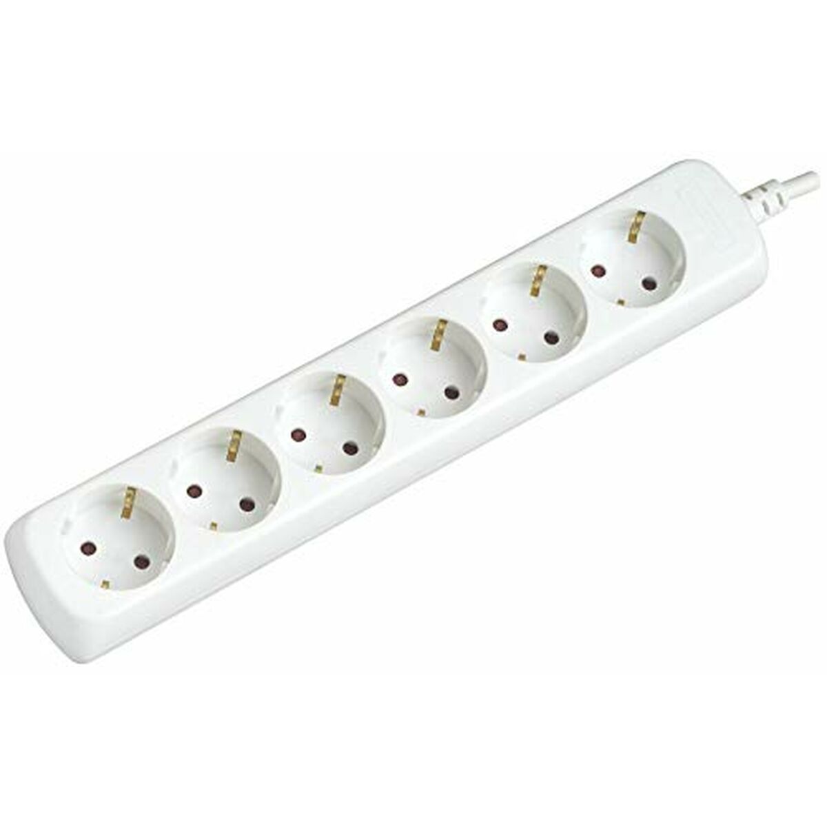 Överspänningsskydd 6 Tomas Schuko Silver Electronics 9626 Vit