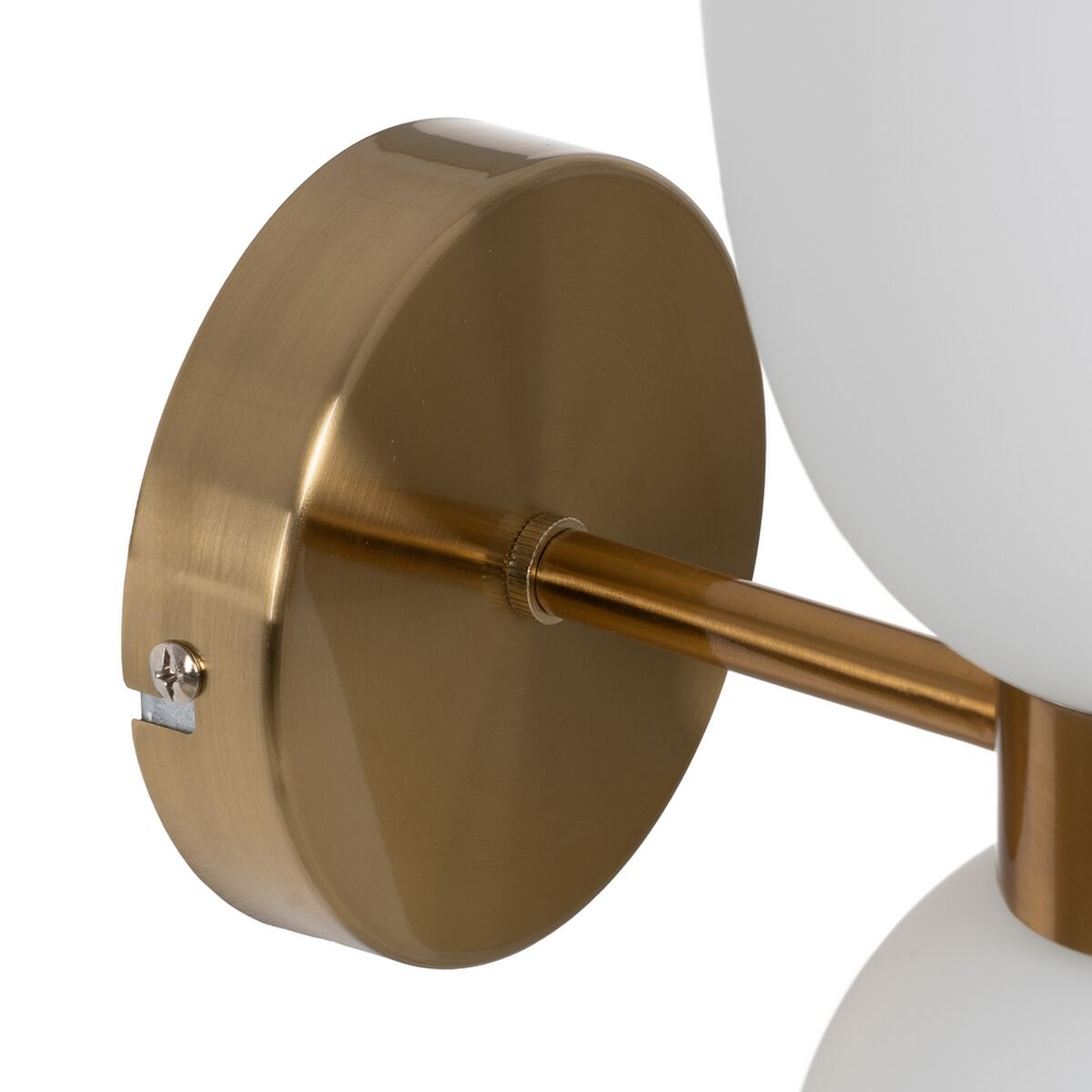 Vägglampa Vit Gyllene 60 W 18 x 12 x 36 cm - 7