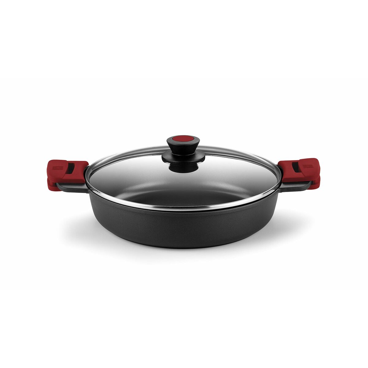 Kastrull med glaslock BRA A410532 5 L - 2