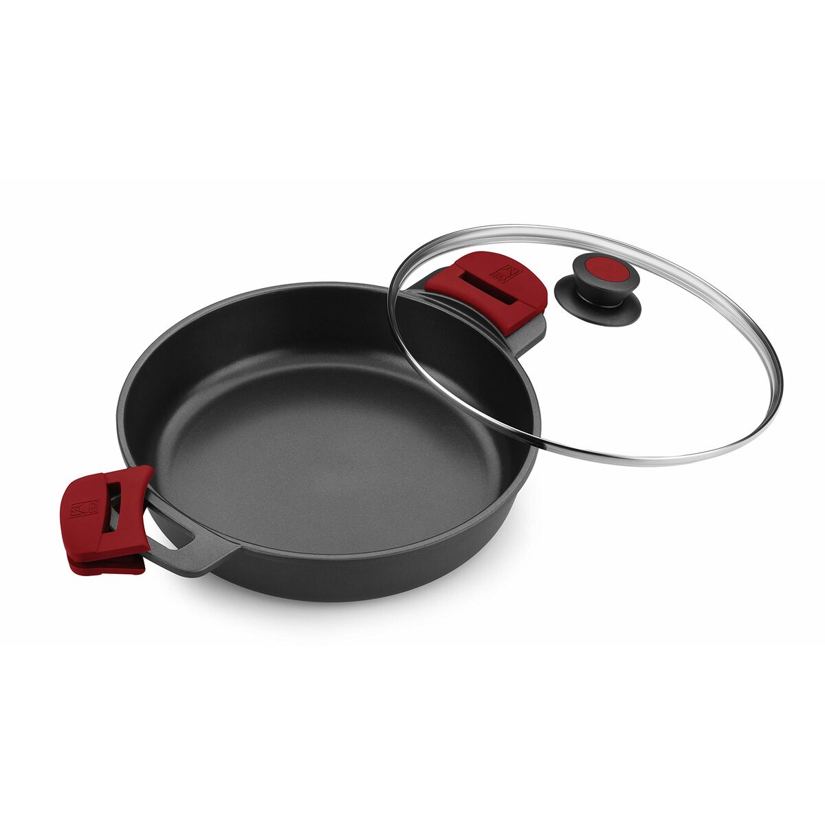 Kastrull med glaslock BRA A410532 5 L - 3