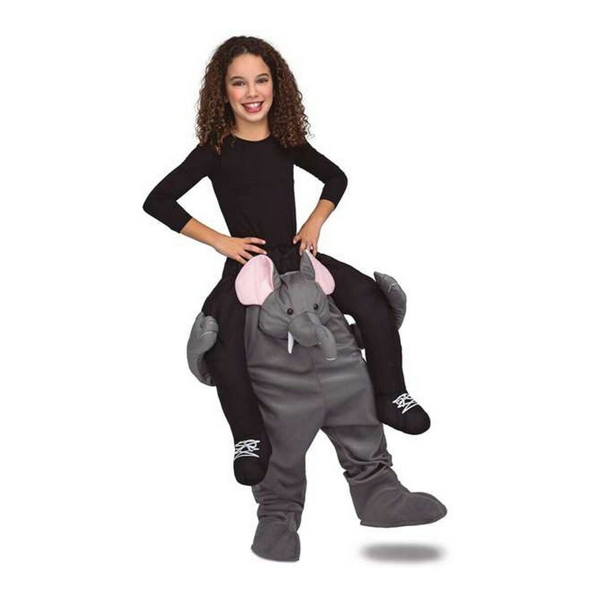 Maskeraddräkt för barn My Other Me Elefant One size Grå - 4