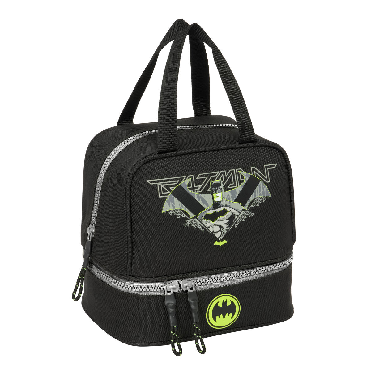 Lunchlåda Batman Game over Svart 20 x 20 x 15 cm