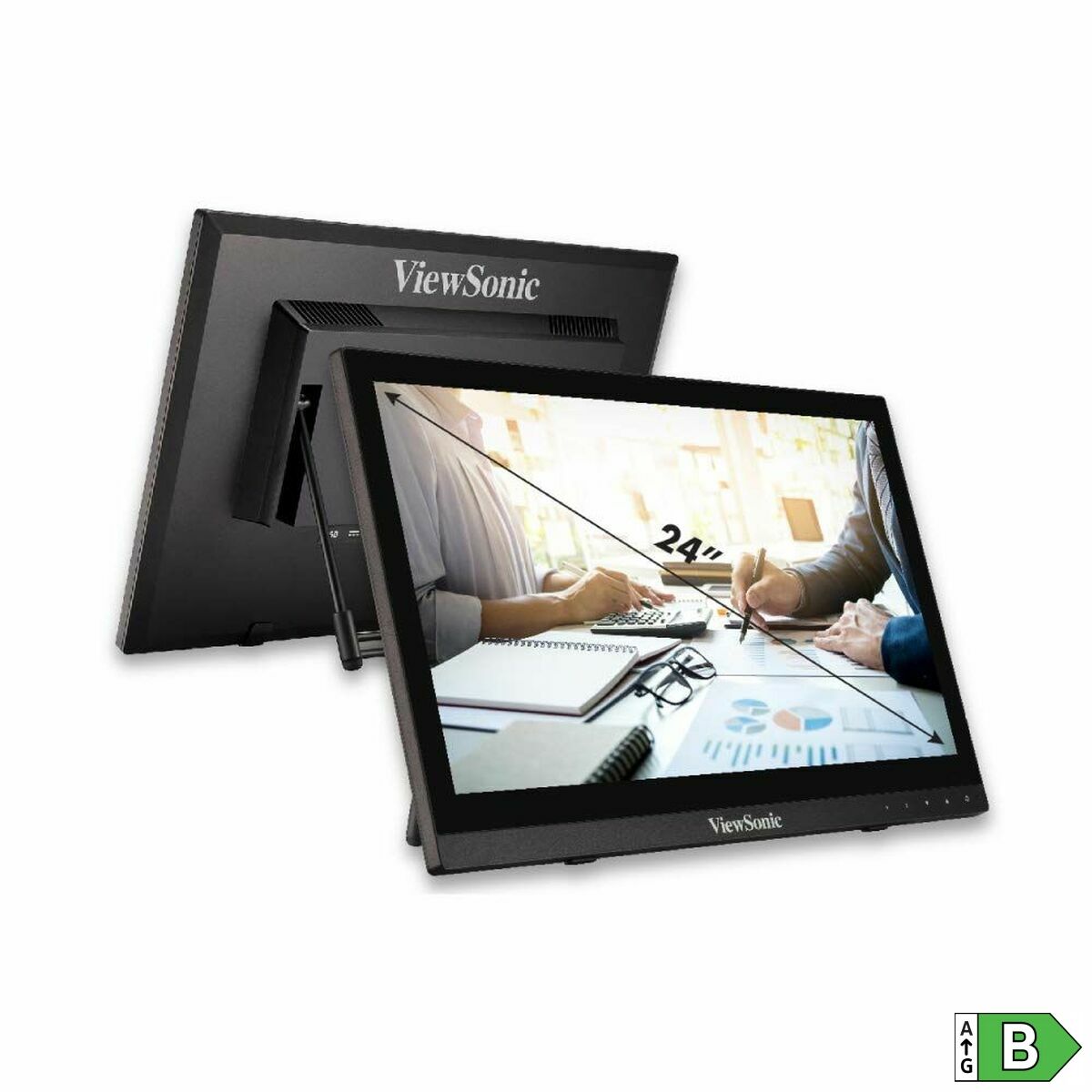 Monitor ViewSonic TD1630-3 15,6" HD LCD LED Pekskärm - 2