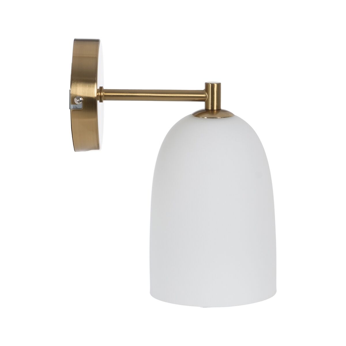 Vägglampa Vit Gyllene 60 W 19 x 12 x 23,5 cm - 2