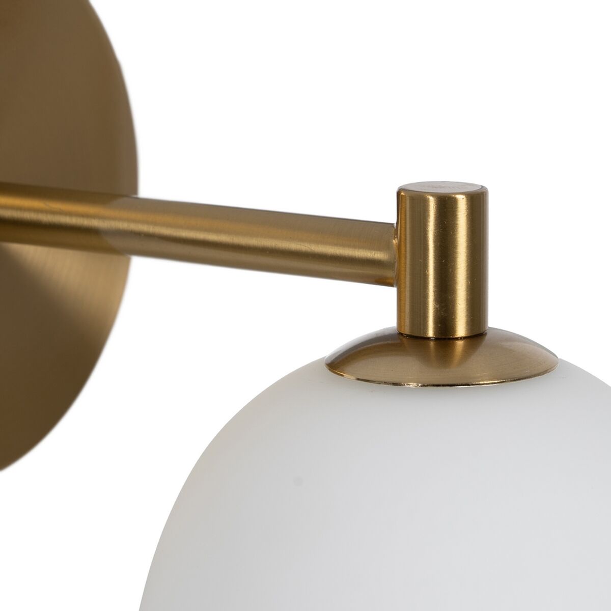 Vägglampa Vit Gyllene 60 W 19 x 12 x 23,5 cm - 5