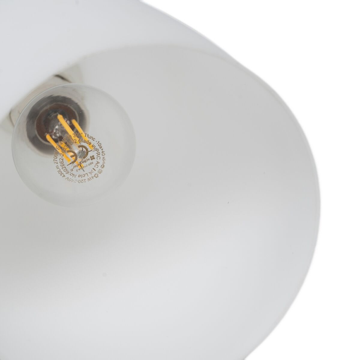 Vägglampa Vit Gyllene 60 W 19 x 12 x 23,5 cm - 6