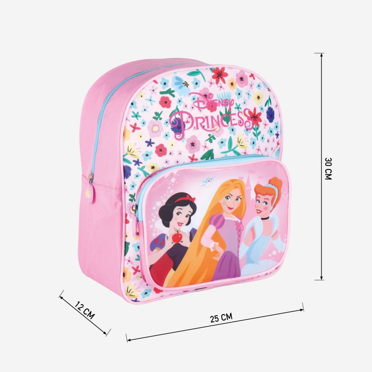 Skolryggsäck Disney Princess Rosa 25 x 30 x 12 cm - 3