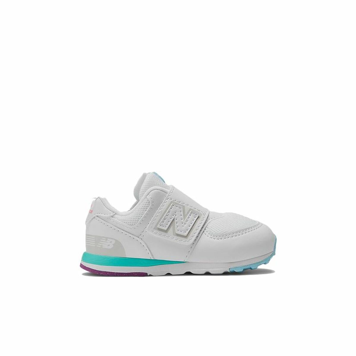 Sportskor för barn New Balance 574 NEW-B HOOK LOOP Vit