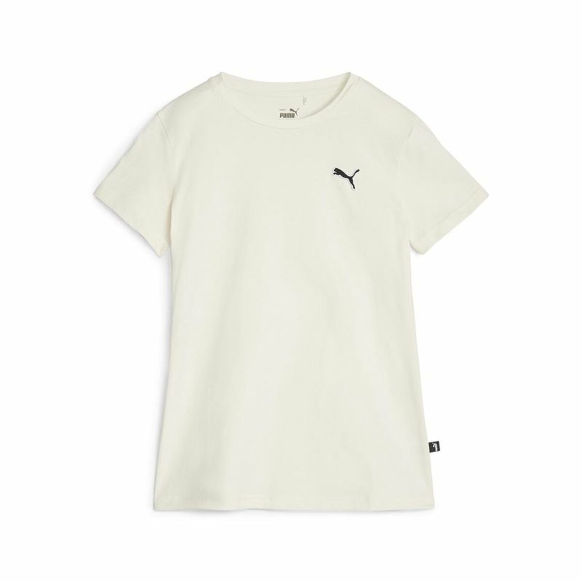 T-shirt med kortärm Dam Puma Vit