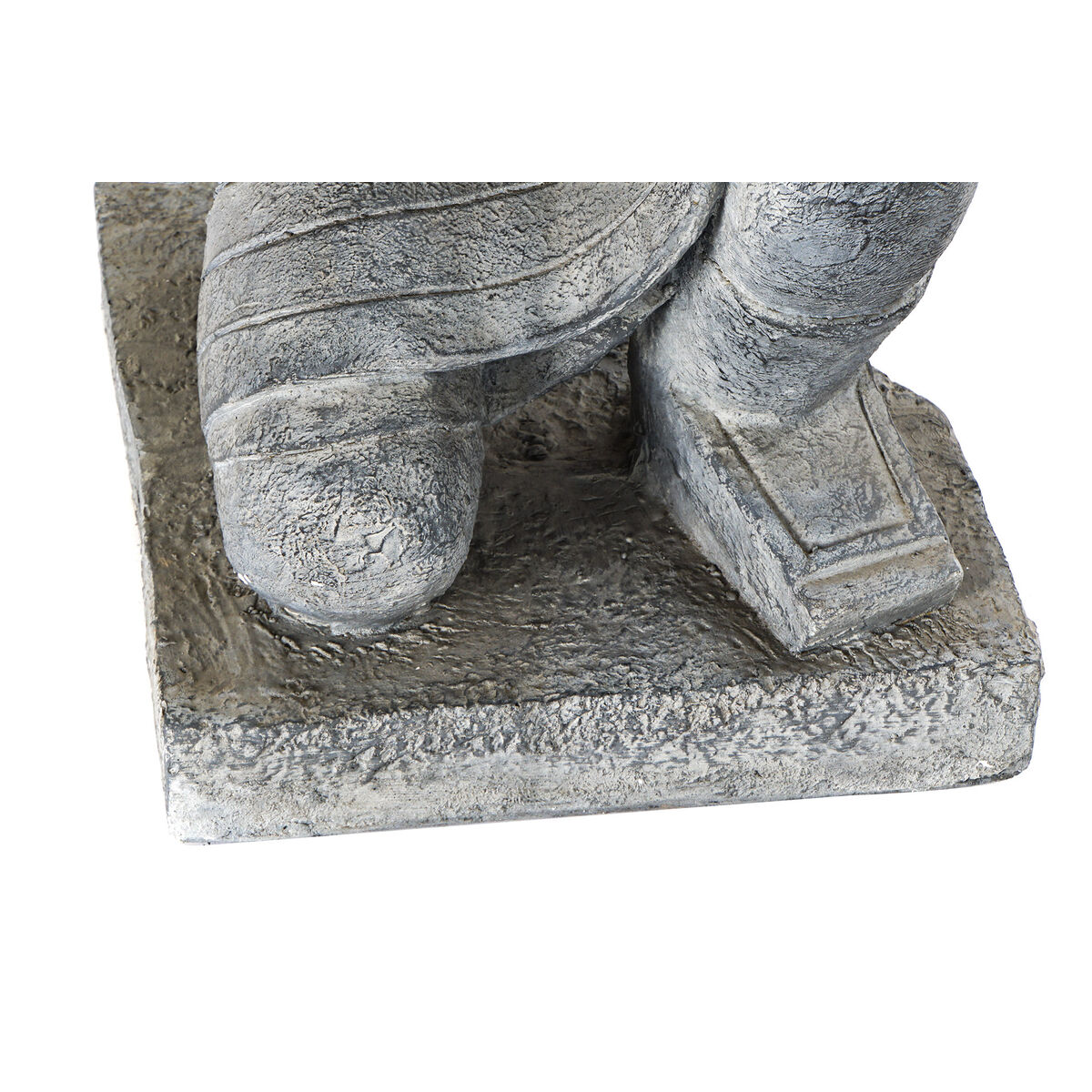 Prydnadsfigur Home ESPRIT Ljusgrå Orientalisk Krigare 39 x 35 x 78 cm 33 x 34 x 76 cm - 4