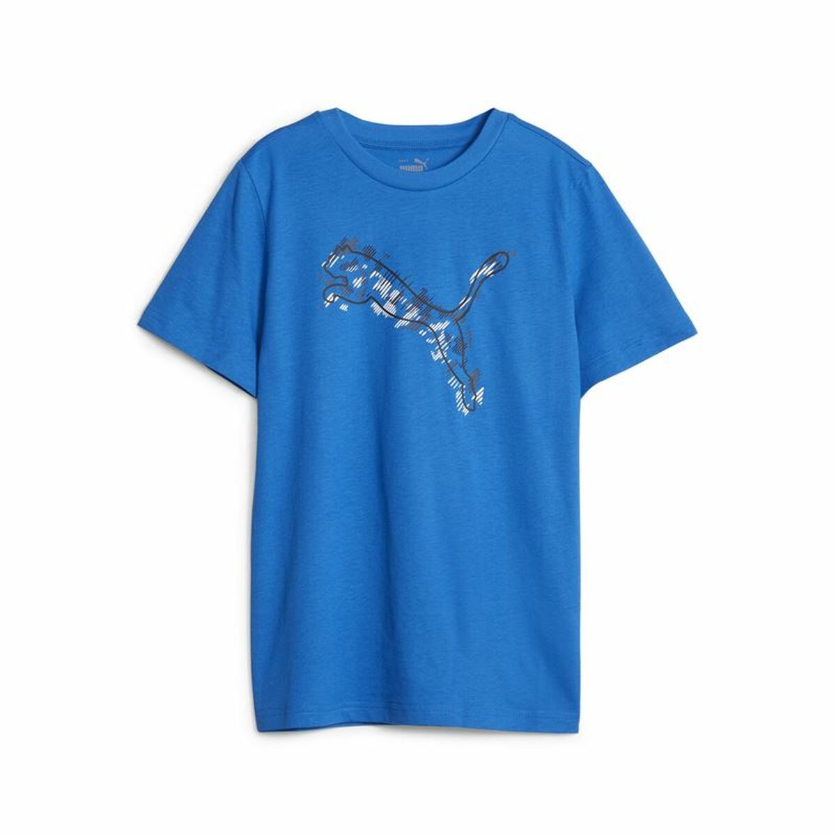 Barn T-shirt med kortärm Puma Active Sports Graphic Blå - 6
