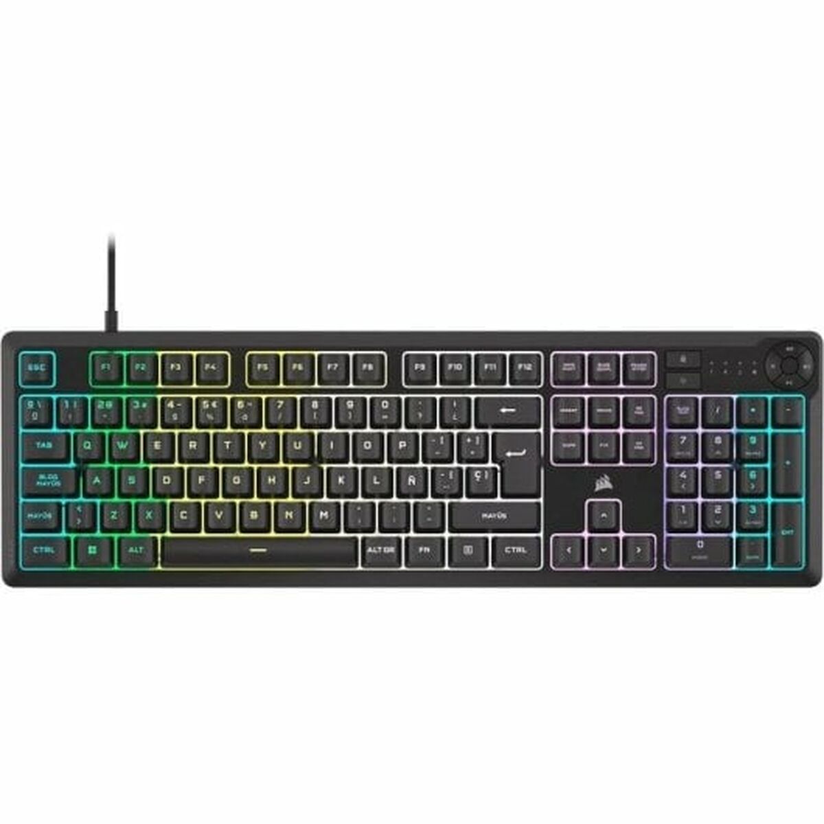 Tangentbord och Mus Corsair K55 CORE RGB Svart - 2