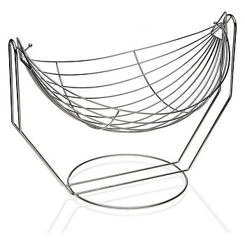 Fruktskål Versa 10035330 Metall Stål (29 x 41 x 31,5 cm)