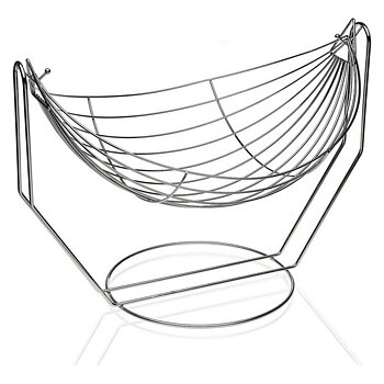 Fruktskål Versa 10035330 Metall Stål (29 x 41 x 31,5 cm)