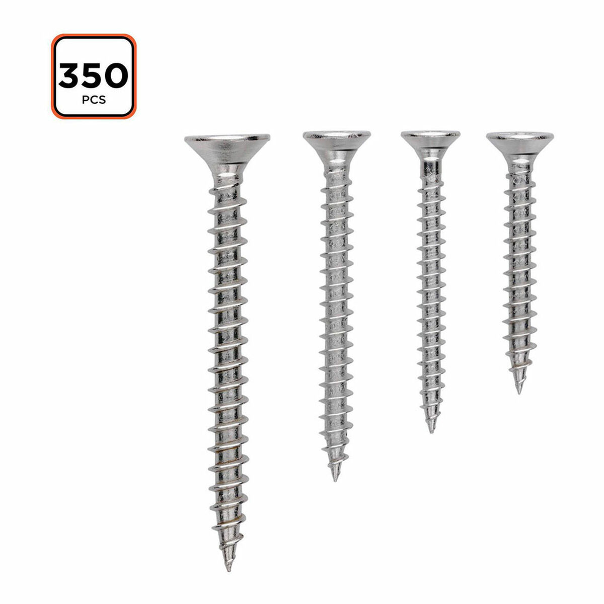 Skruvsats Black & Decker Pozidriv Trä 350 Delar - 4
