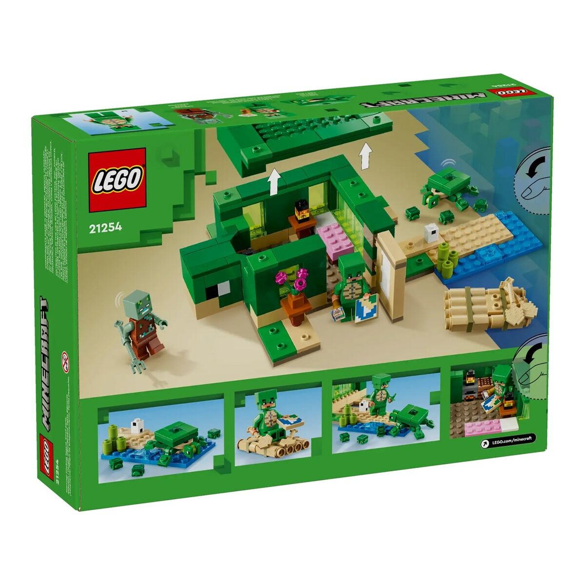 Playset Lego 21254 Minecraft Turtle Beach House - 2