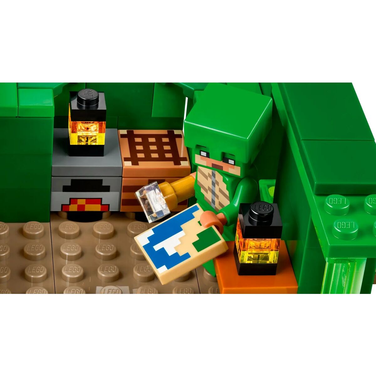 Playset Lego 21254 Minecraft Turtle Beach House - 7