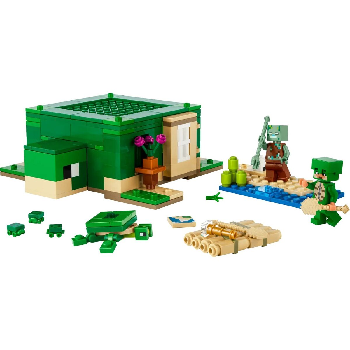 Playset Lego 21254 Minecraft Turtle Beach House - 3