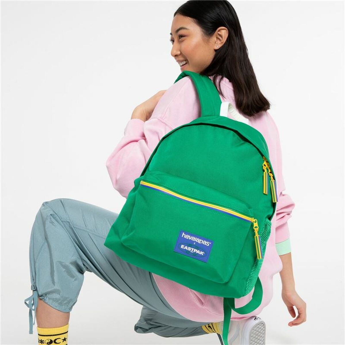 Ryggsäck Casual Eastpak Padded Pak'r Grön - 6