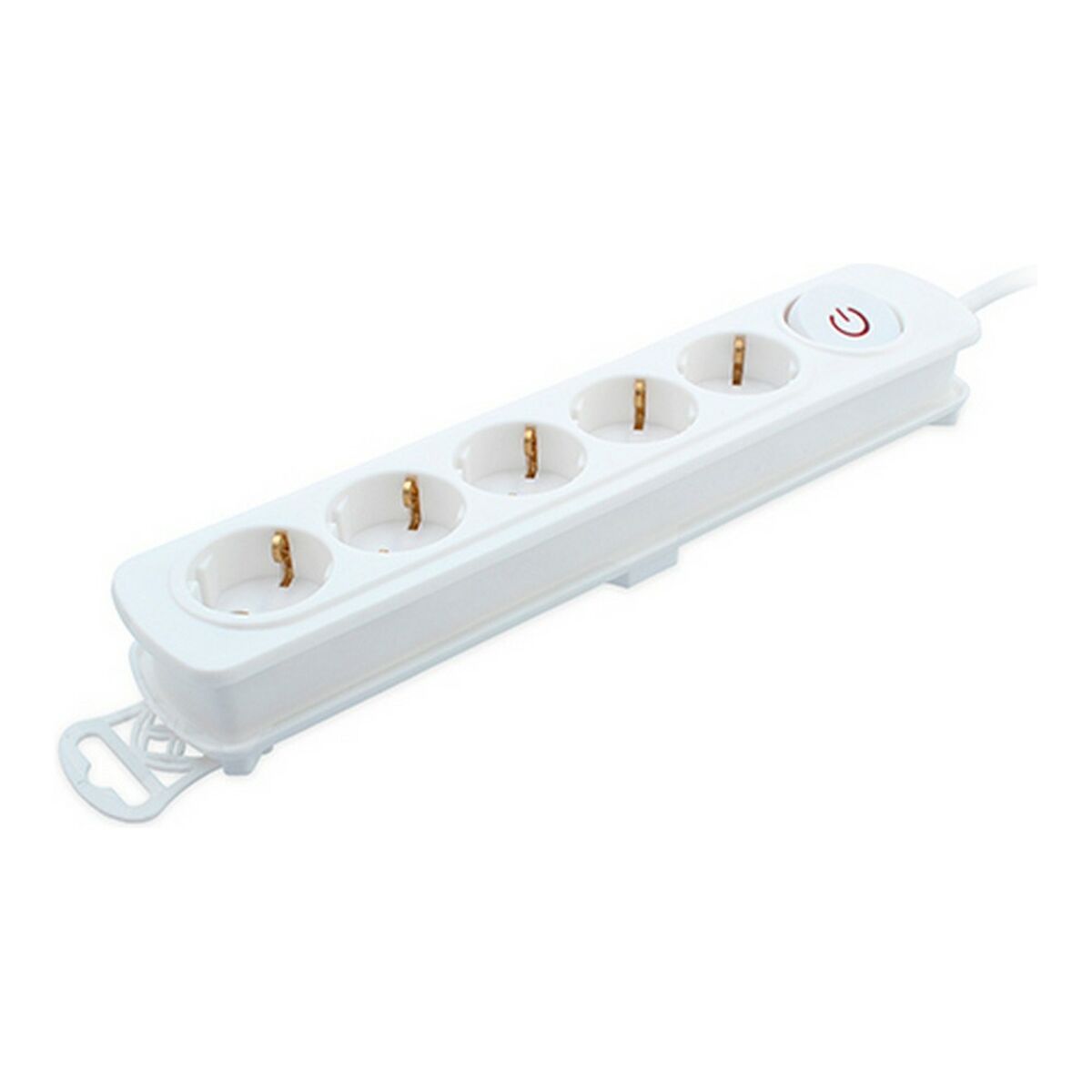 Förgreningslist 5 Tomas med Brytare TM Electron 250 V - 4