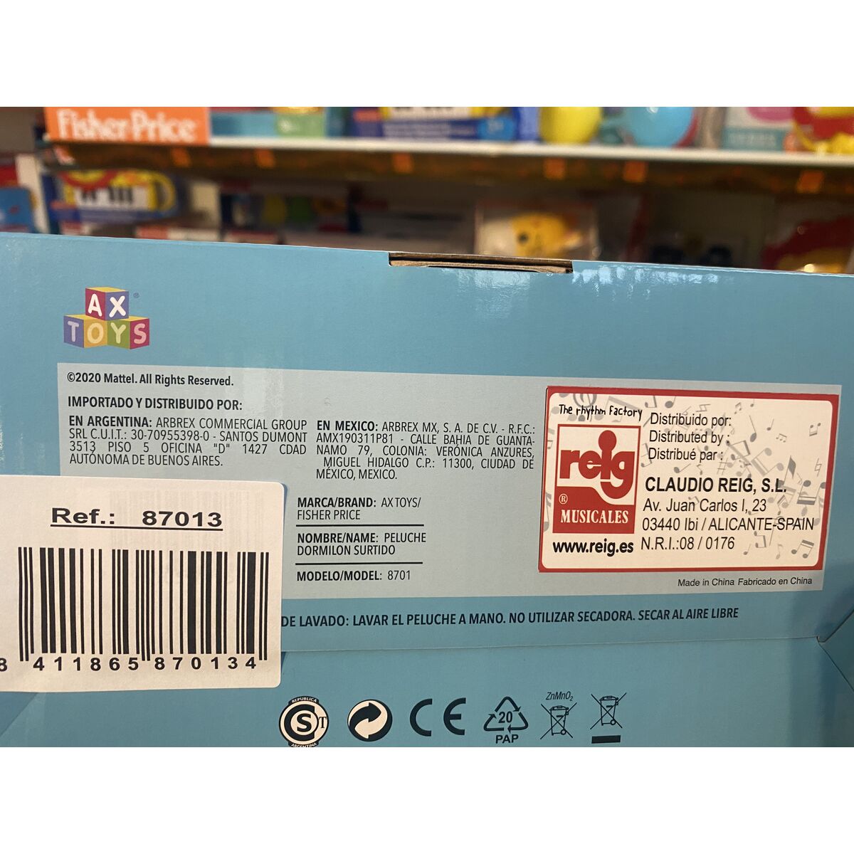 Mjukisleksak Fisher-Price   Gosepanda 30 cm Plast - 15