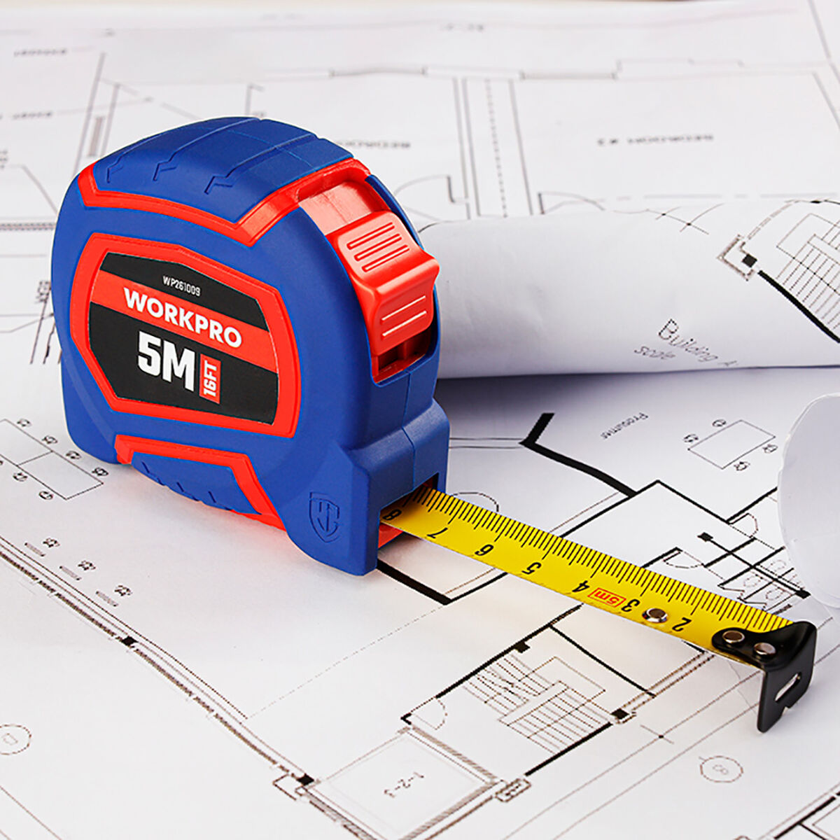 Flexometer Workpro 5 m 19 mm - 3
