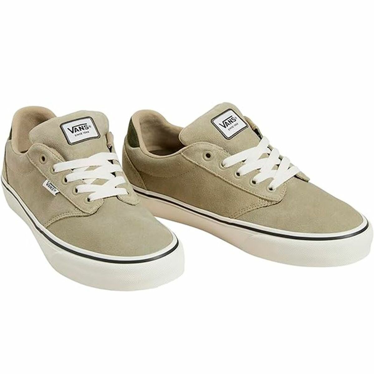 Gymnastikskor, Herr Vans Atwood Deluxe Sued Elm Ljusbrun - 3