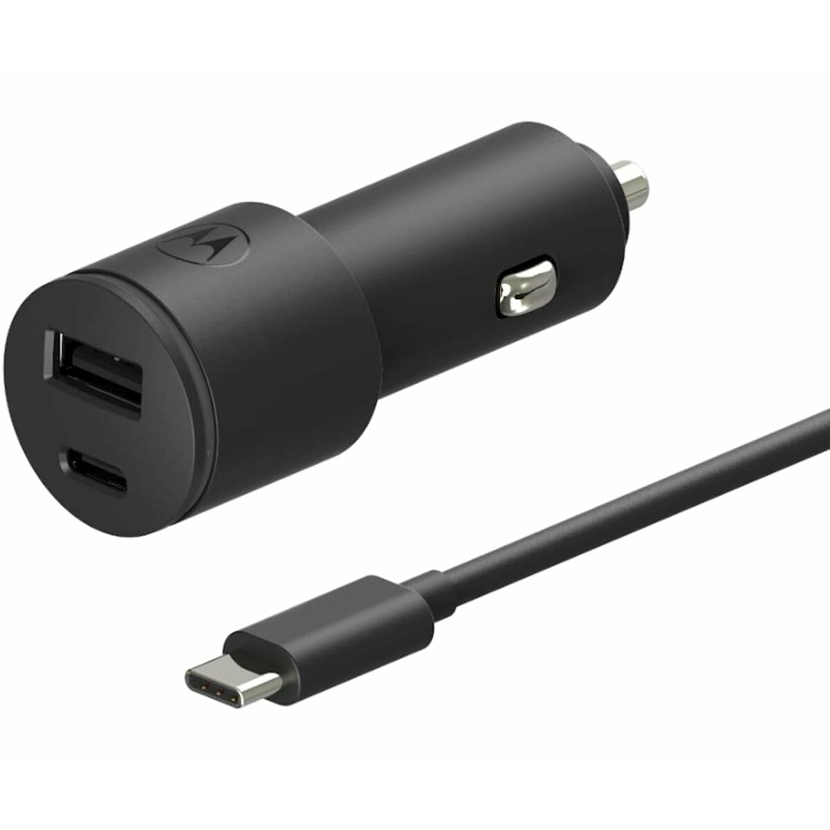 Universal USB-billaddare + USB-C kabel Motorola SJV102-EU 1,5 m