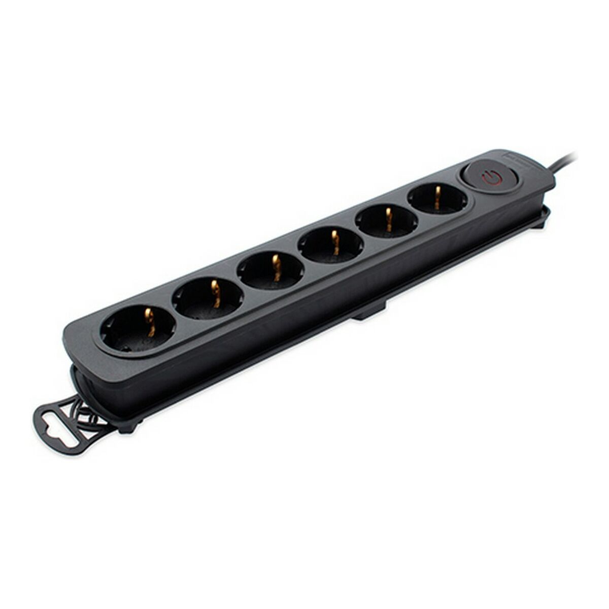 Förgreningslist 6 Tomas med Brytare TM Electron 250 V - 7