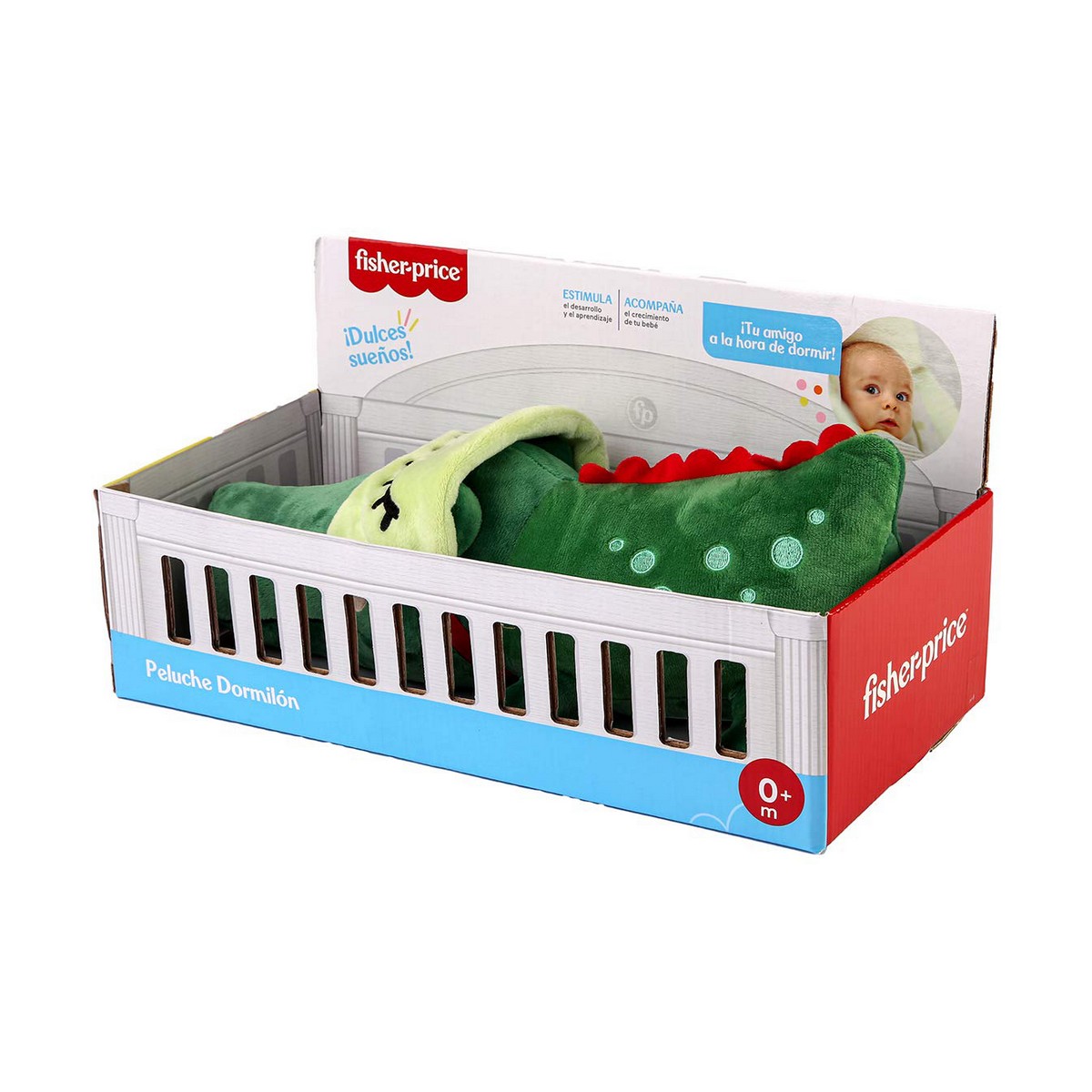 Mjukisleksak Fisher-Price   Krokodil 30 cm - 11