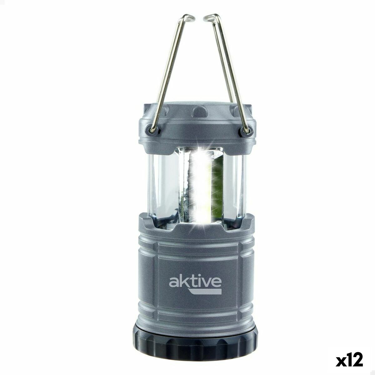 LED-lykta Aktive Plast (12 antal) 80 Lm