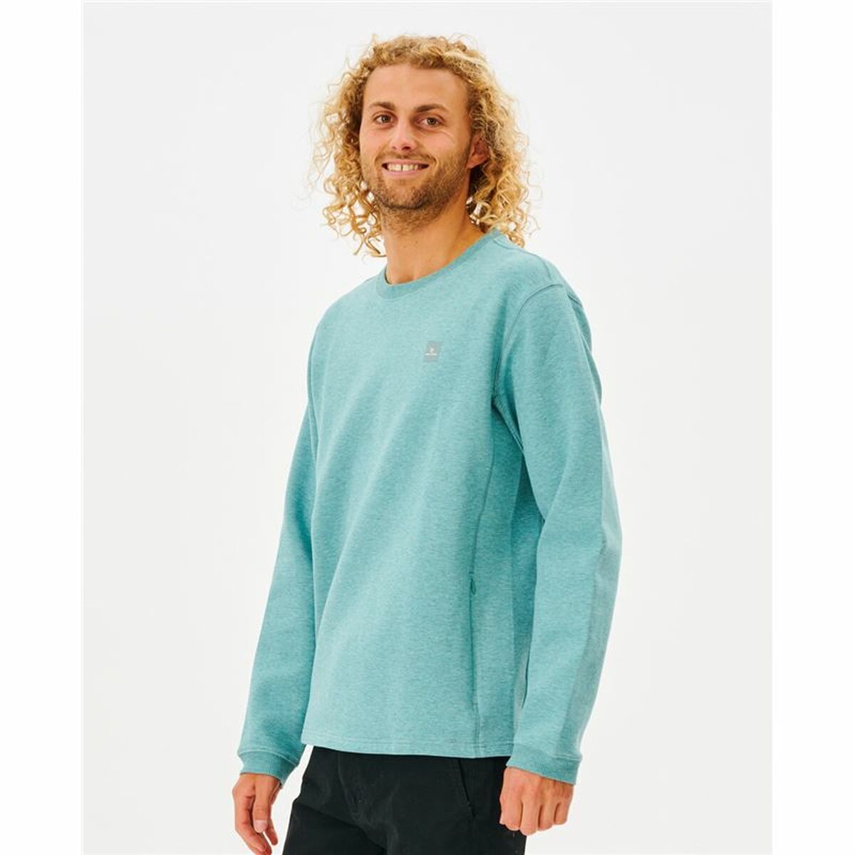 Tröja utan huva Herr Rip Curl Vaporcool Ljusblå - 2