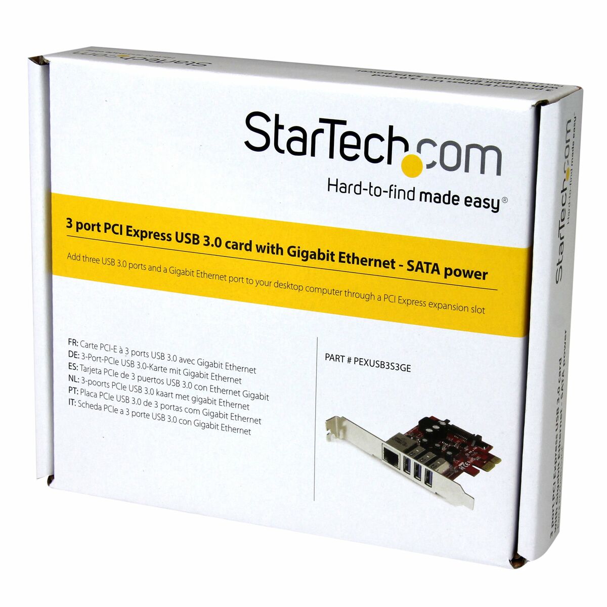 PCI Kort Startech PEXUSB3S3GE - 2