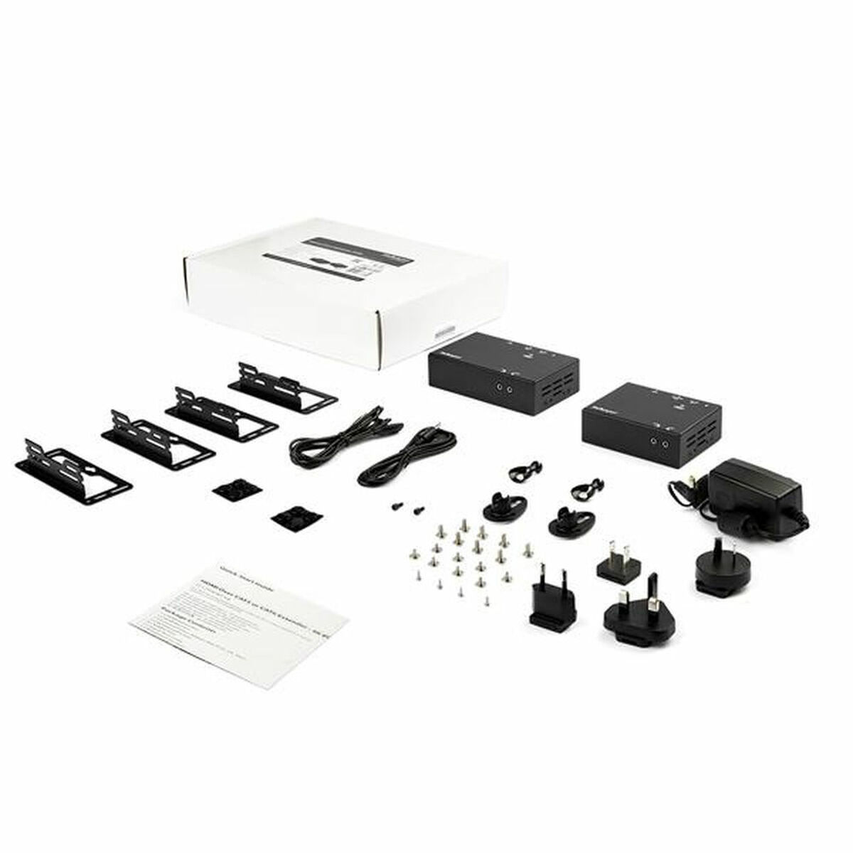 HDMI-brytare Startech ST121HDBT20L Svart - 2