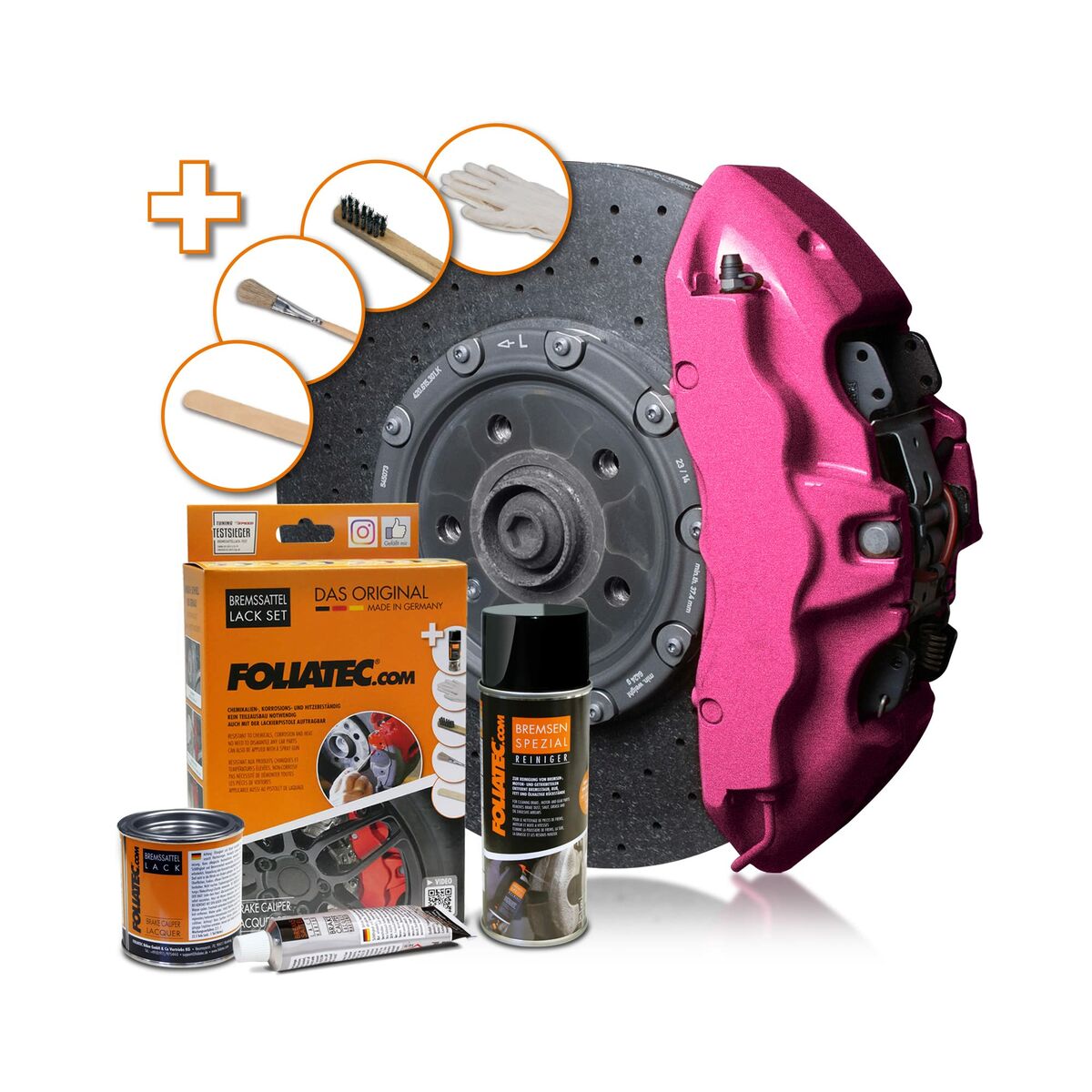 Målarset Foliatec (3 pcs) (Renoverade A)
