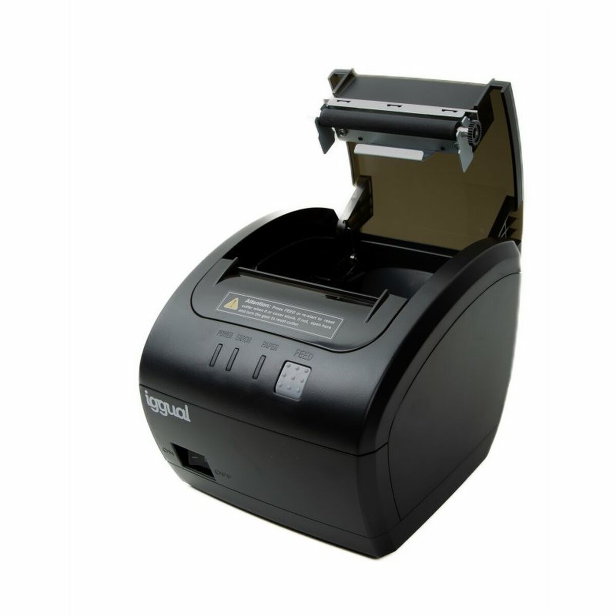 Termisk Skrivare iggual TP7001 Svart - 3