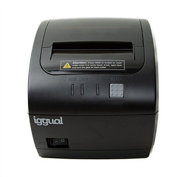 Termisk Skrivare iggual TP7001 Svart
