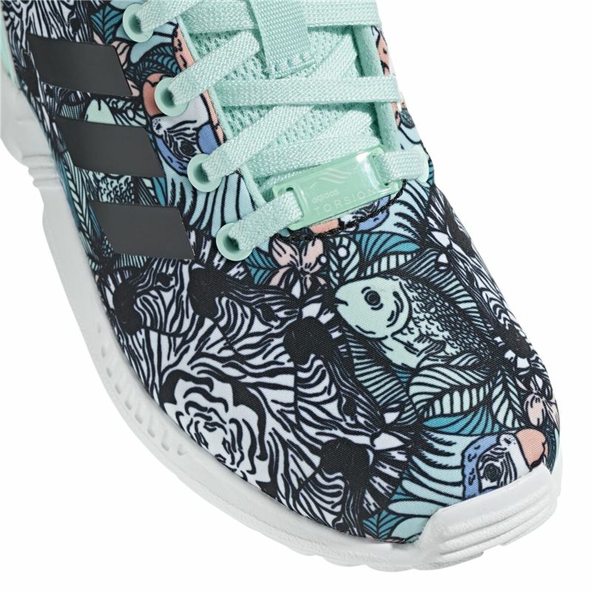 Sportskor för barn Adidas ZX Flux Aquamarine - 3